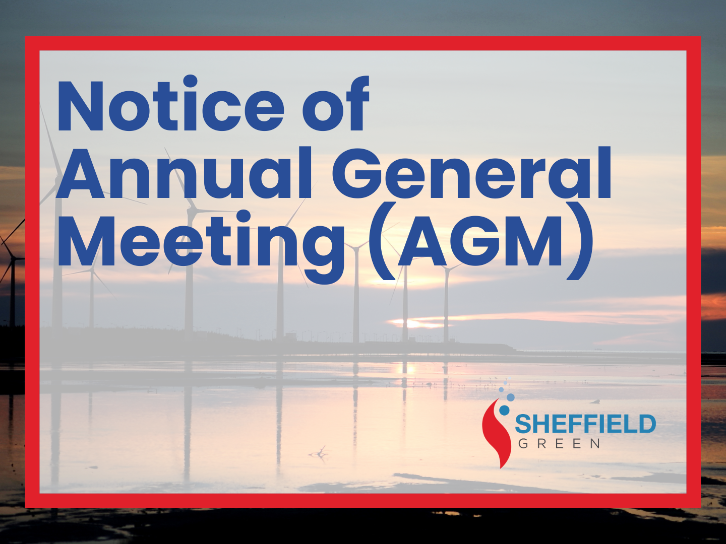 Notice of Annual General Meeting (AGM)